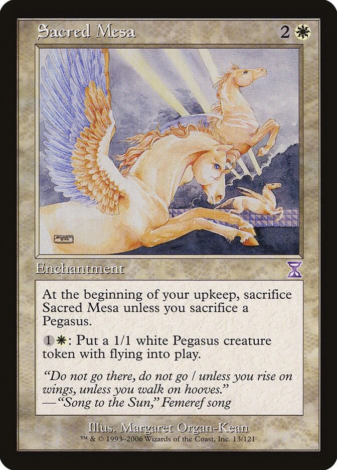 Sacred Mesa 13 card from Timeshifted