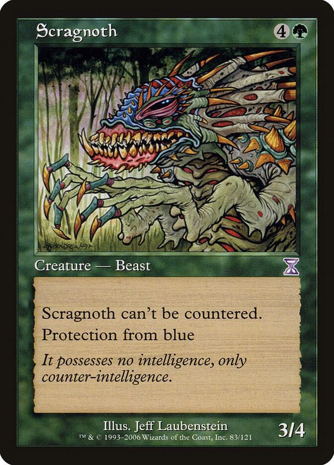 Scragnoth 83 card from Timeshifted