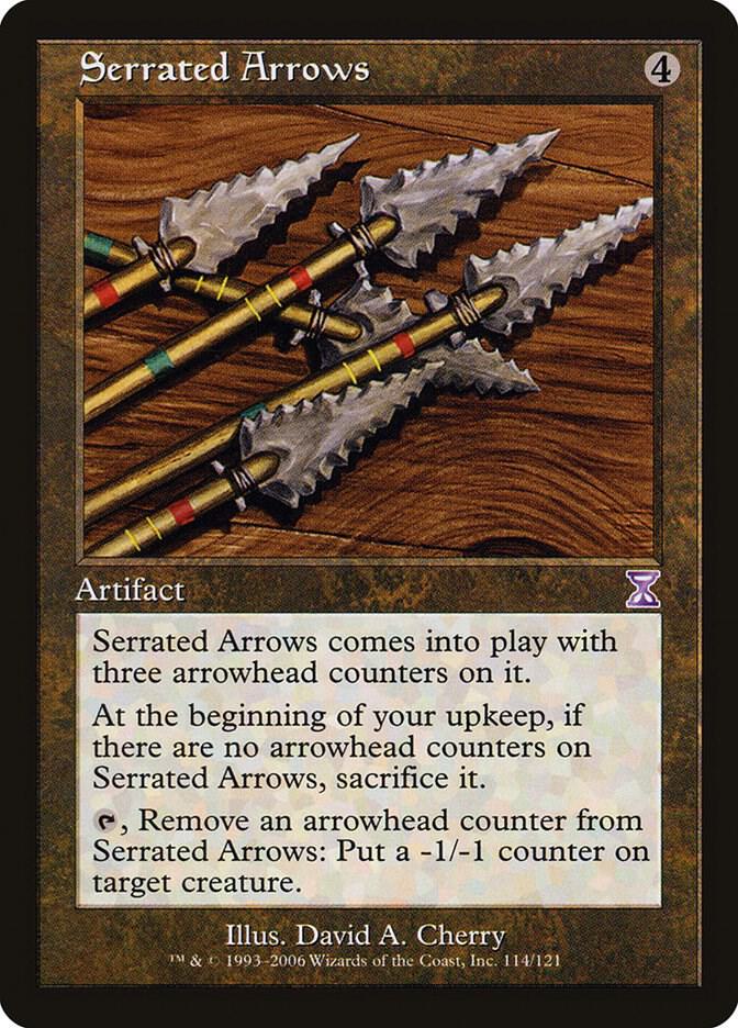 Serrated Arrows 114 card from Timeshifted