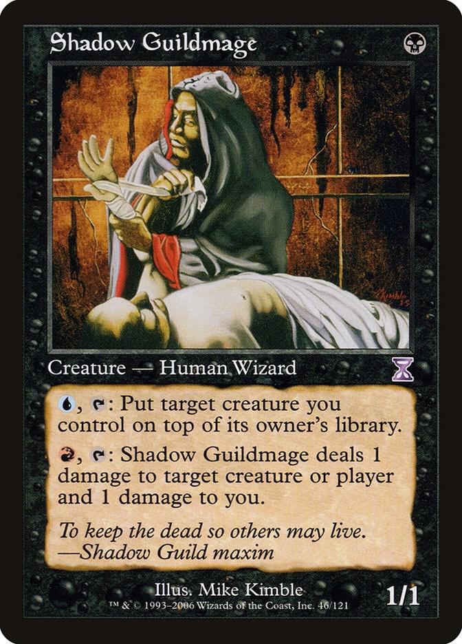 Shadow Guildmage 46 card from Timeshifted