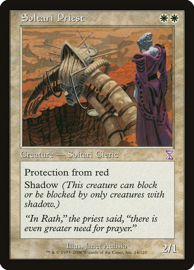 Soltari Priest 14 card from Timeshifted