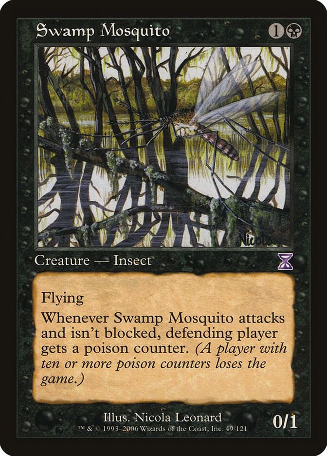 Swamp Mosquito 49 card from Timeshifted