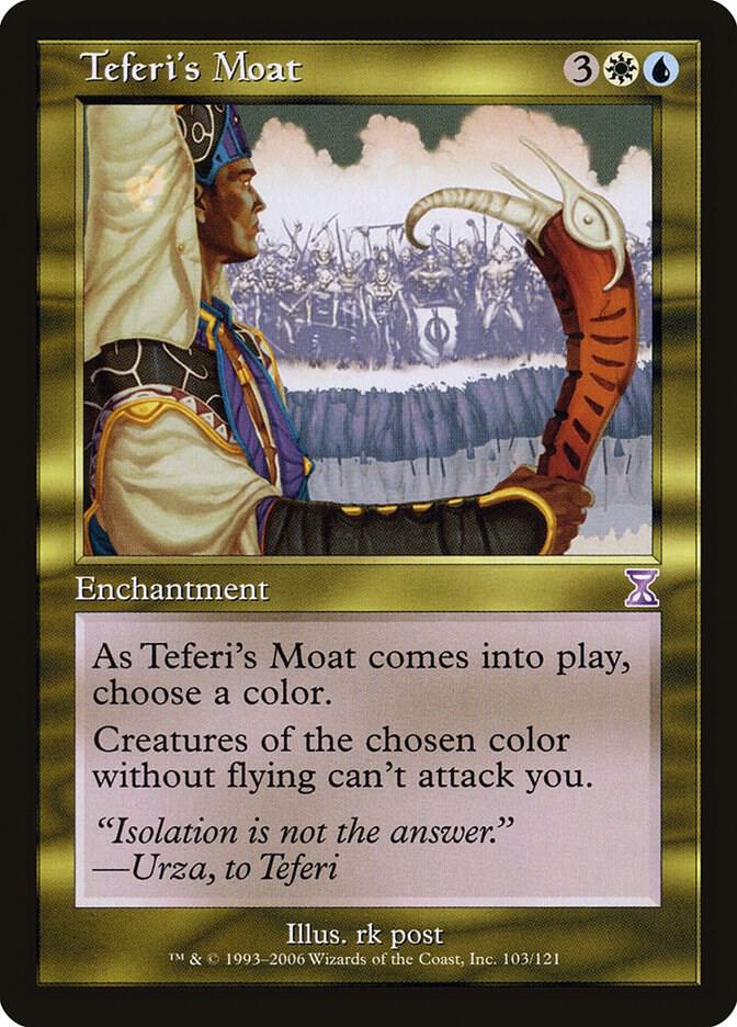 Teferi's Moat 103 card from Timeshifted
