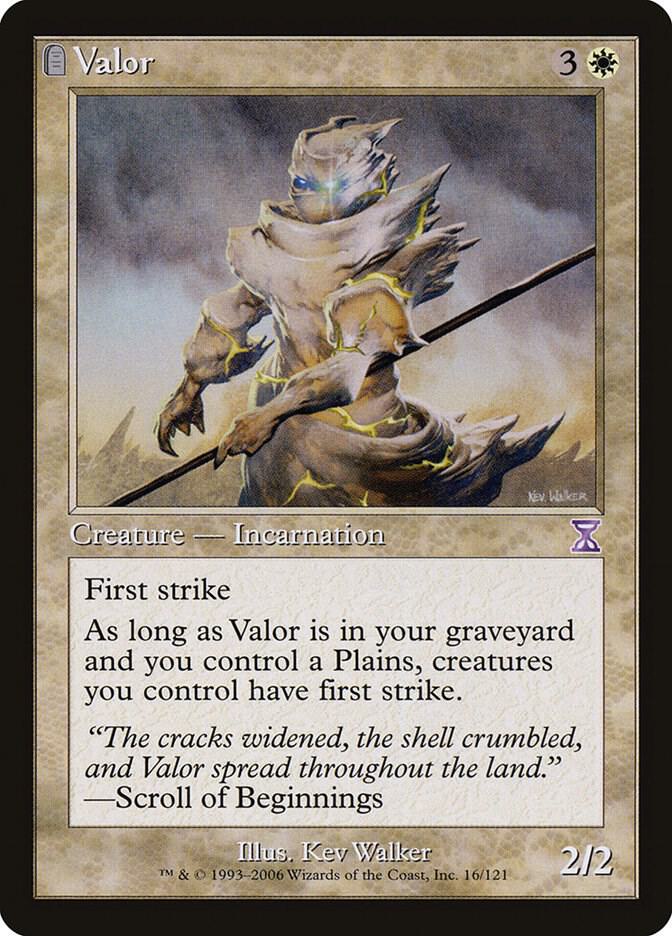 Valor 16 card from Timeshifted