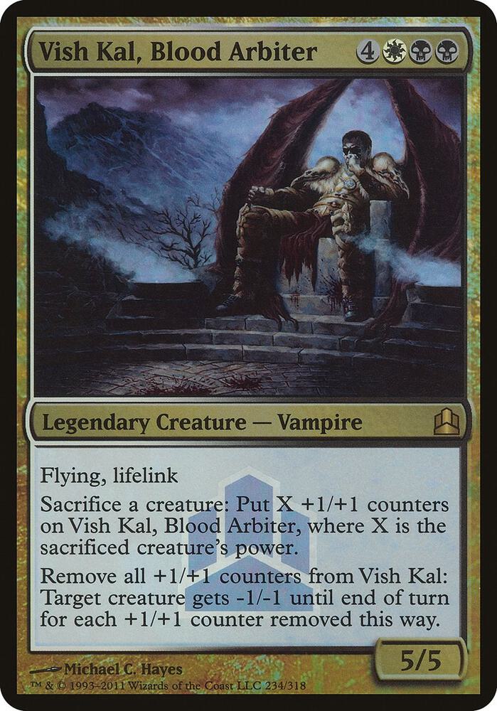 Vish Kal, Blood Arbiter (Commander Launch Promo) 234 card from Oversize Cards