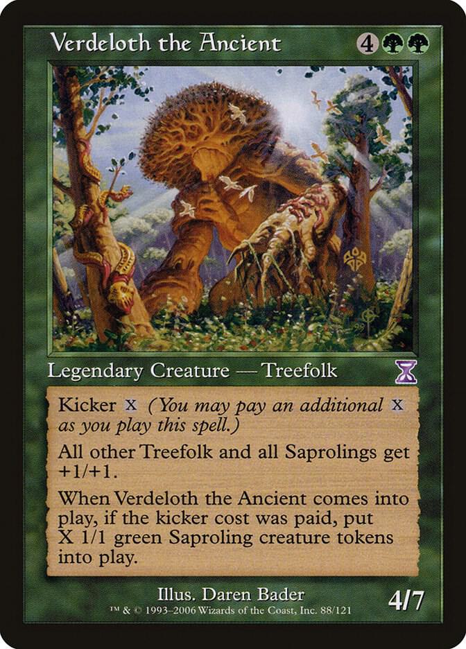 Verdeloth the Ancient 88 card from Timeshifted