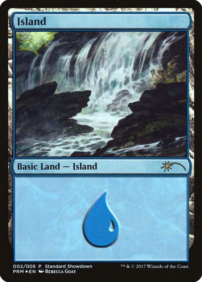 Island (Rebecca Guay) 2 card from Standard Showdown Promos