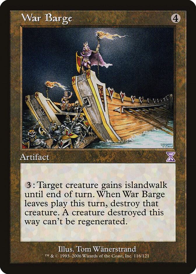 War Barge 116 card from Timeshifted
