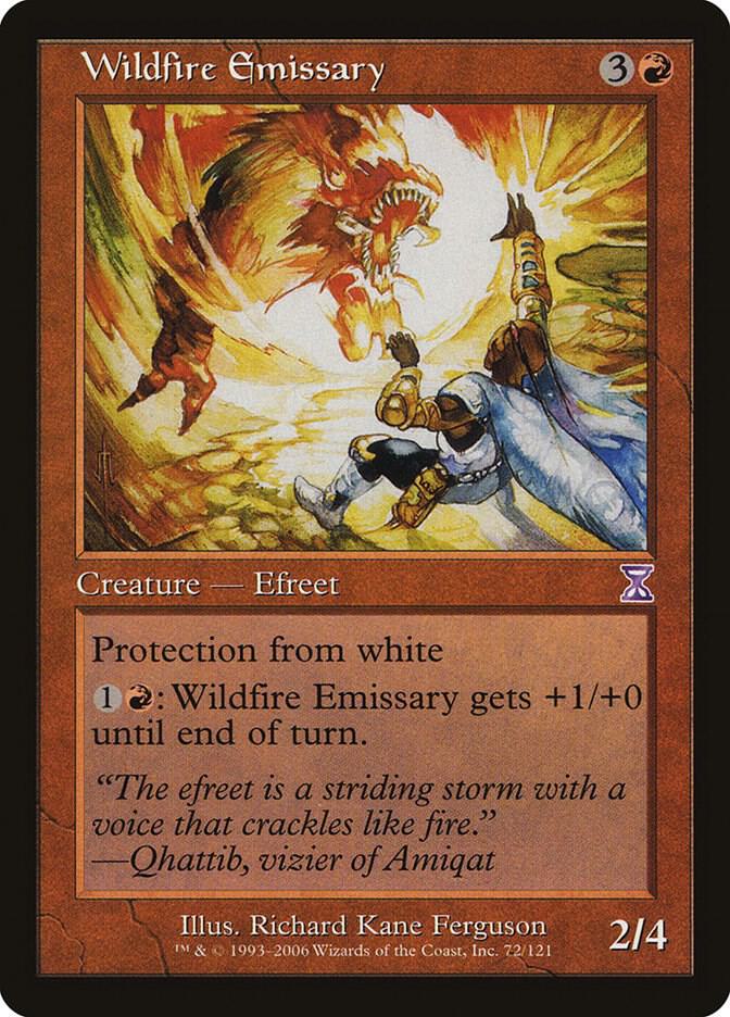 Wildfire Emissary 72 card from Timeshifted