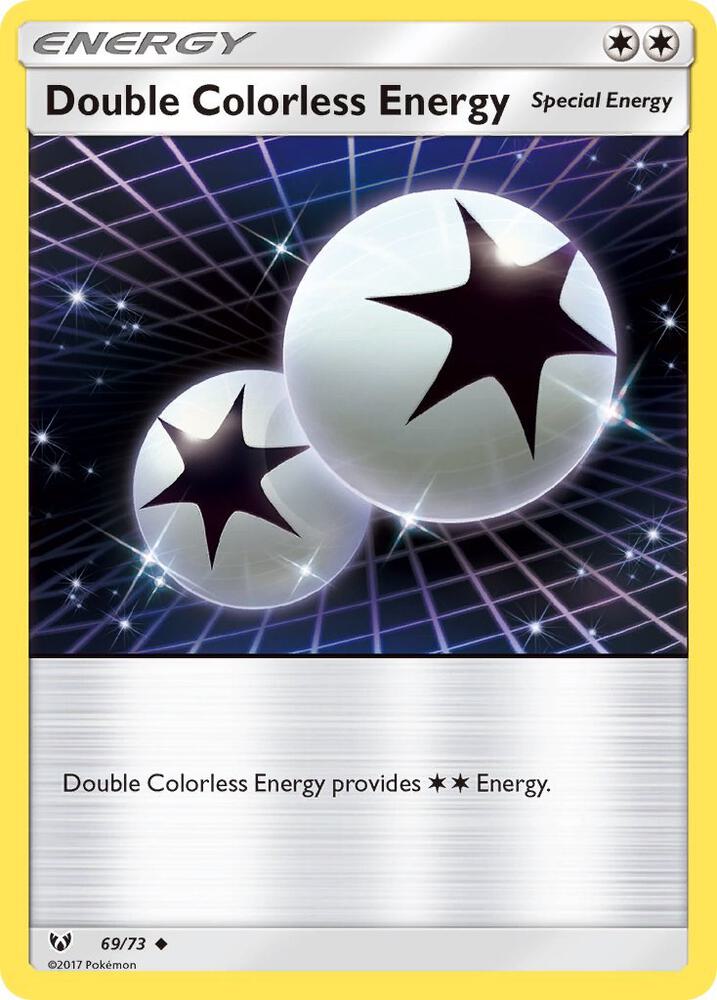 Double Colorless Energy 69/73 card from Shining Legends