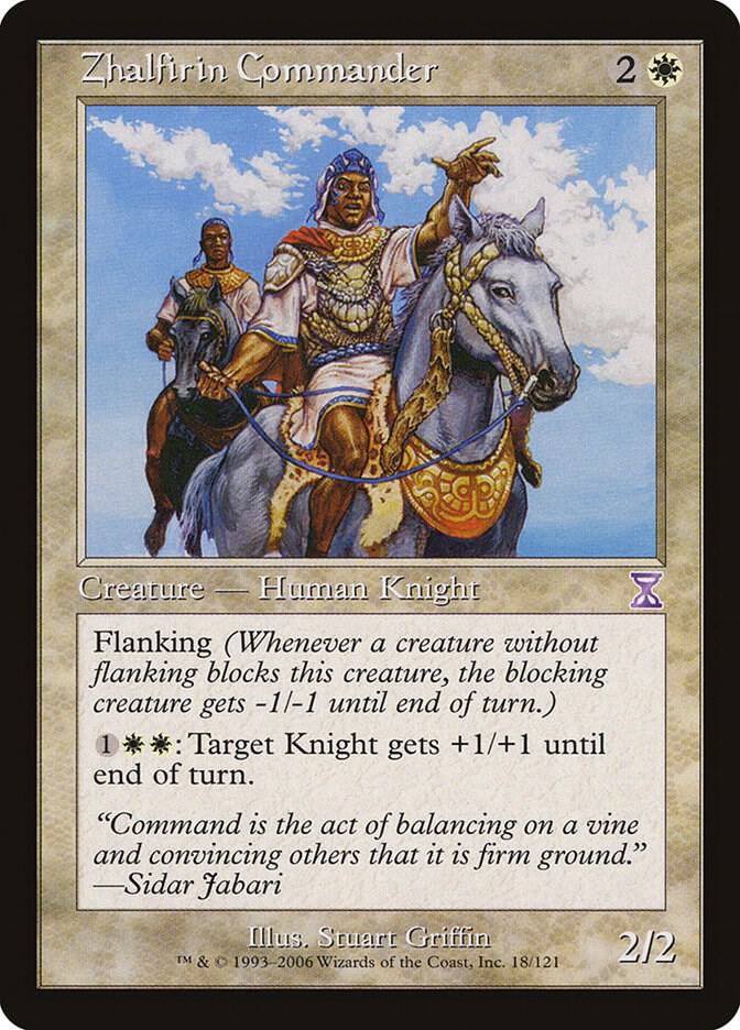 Zhalfirin Commander 18 card from Timeshifted
