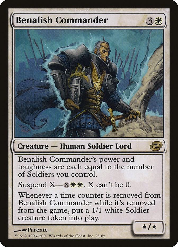 Benalish Commander 2 card from Planar Chaos