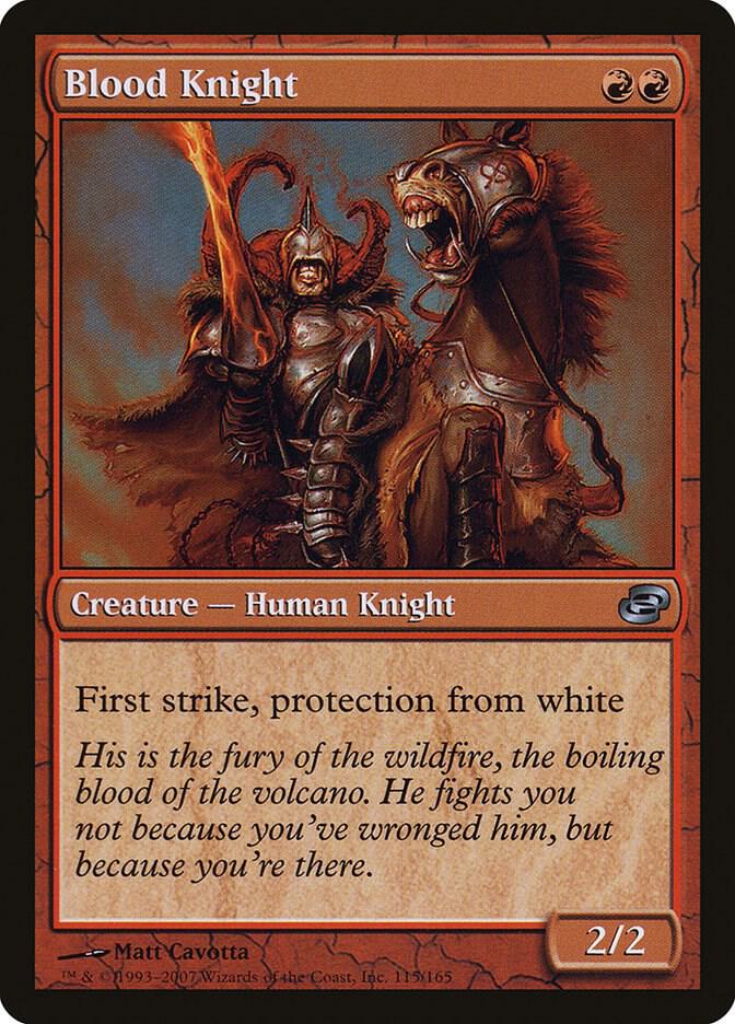 Blood Knight 115 card from Planar Chaos