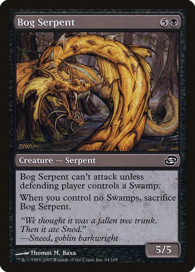 Bog Serpent 84 card from Planar Chaos