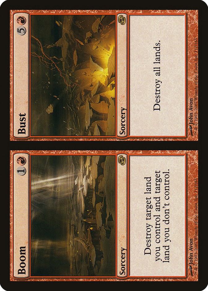 Boom // Bust 112 card from Planar Chaos