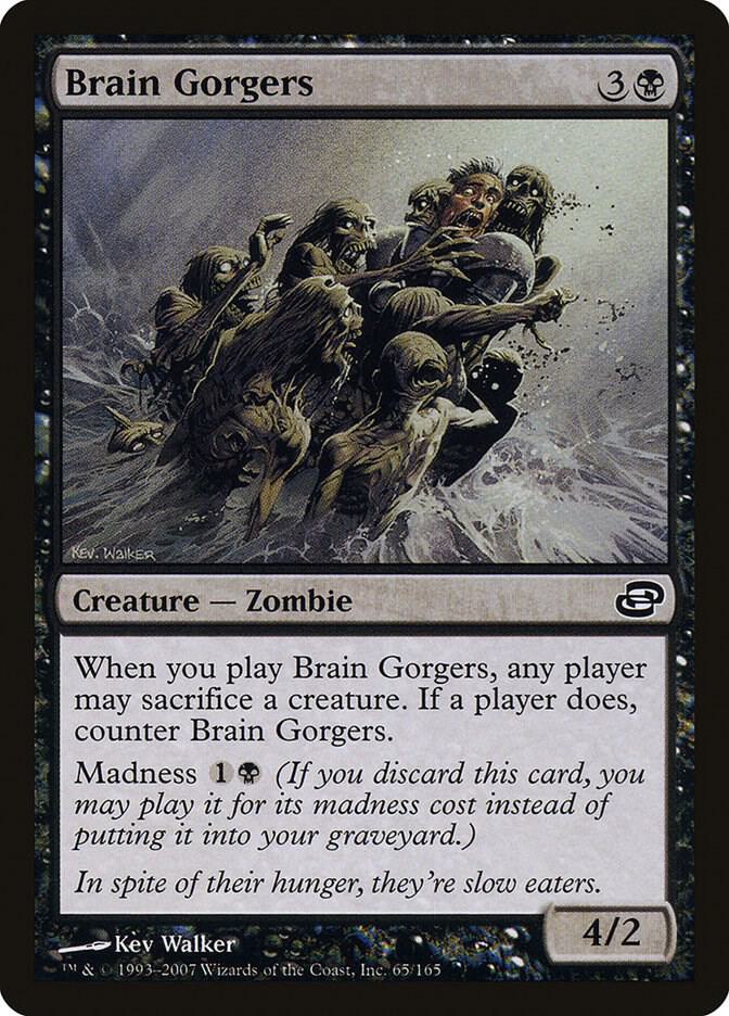 Brain Gorgers 65 card from Planar Chaos