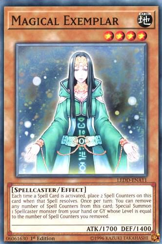 Magical Exemplar LEDD-ENA11 card from Legendary Dragon Decks