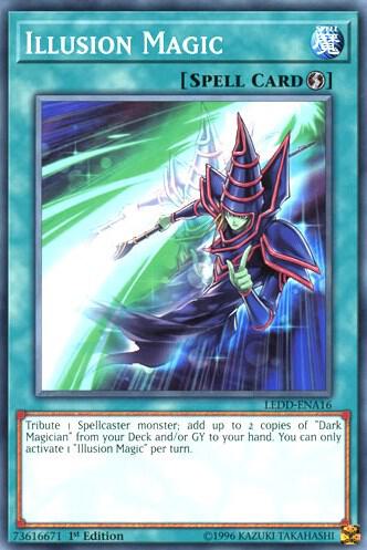 Illusion Magic LEDD-ENA16 card from Legendary Dragon Decks