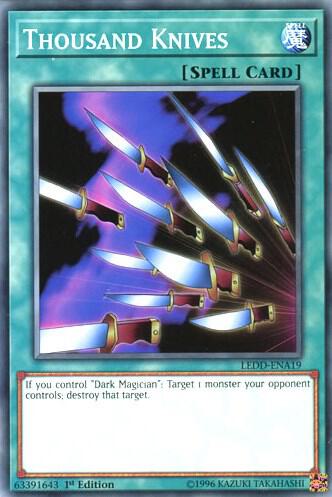 Thousand Knives LEDD-ENA19 card from Legendary Dragon Decks
