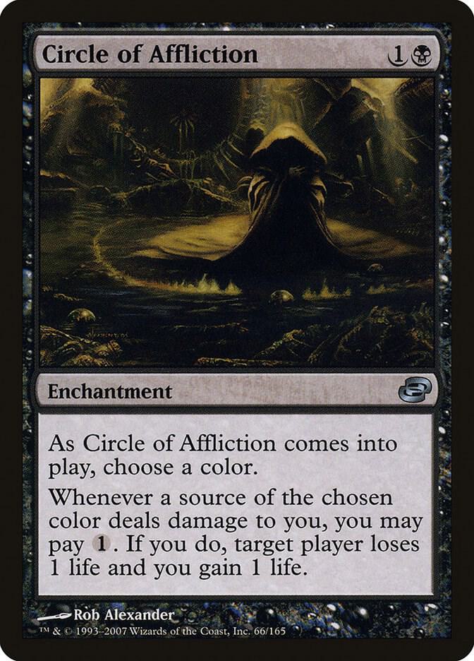 Circle of Affliction 66 card from Planar Chaos