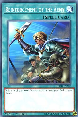 Reinforcement of the Army LEDD-ENA27 card from Legendary Dragon Decks