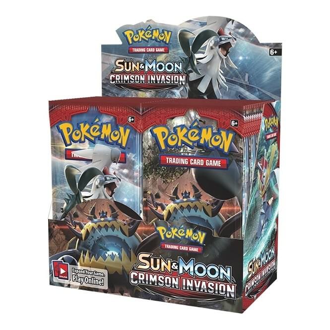 Crimson Invasion Booster Box card from SM - Crimson Invasion