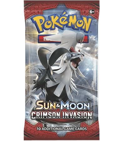 Crimson Invasion Booster Pack card from SM - Crimson Invasion