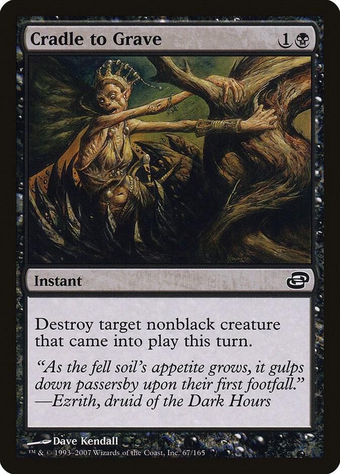 Cradle to Grave 67 card from Planar Chaos