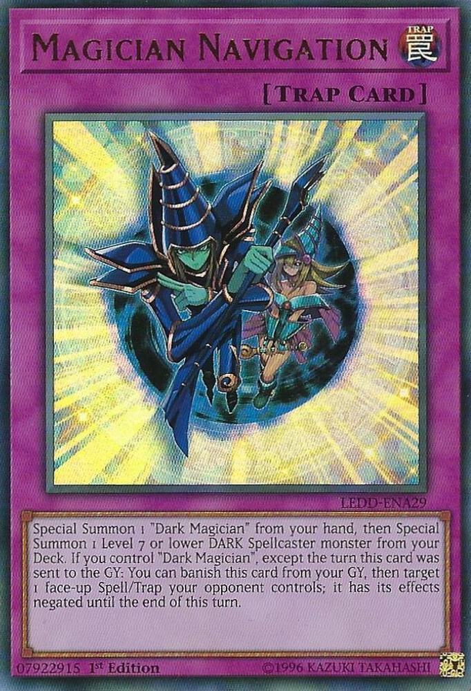 Magician Navigation LEDD-ENA29 card from Legendary Dragon Decks