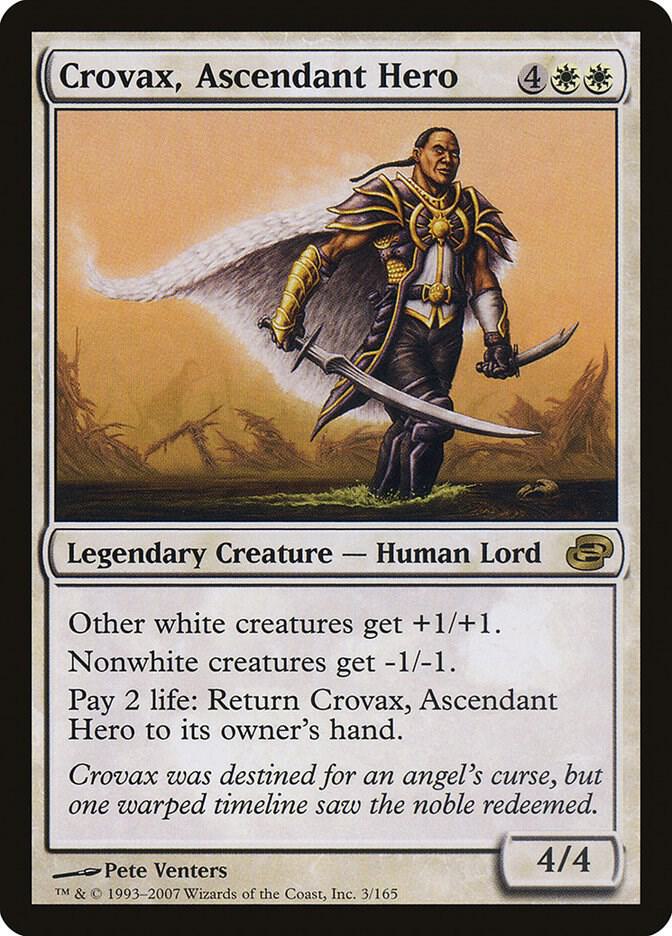 Crovax, Ascendant Hero 3 card from Planar Chaos