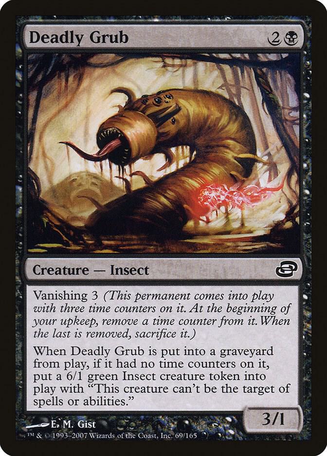 Deadly Grub 69 card from Planar Chaos