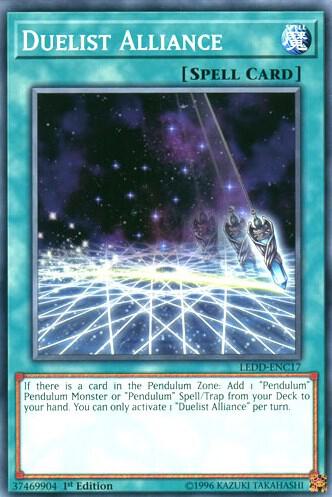 Duelist Alliance LEDD-ENC17 card from Legendary Dragon Decks