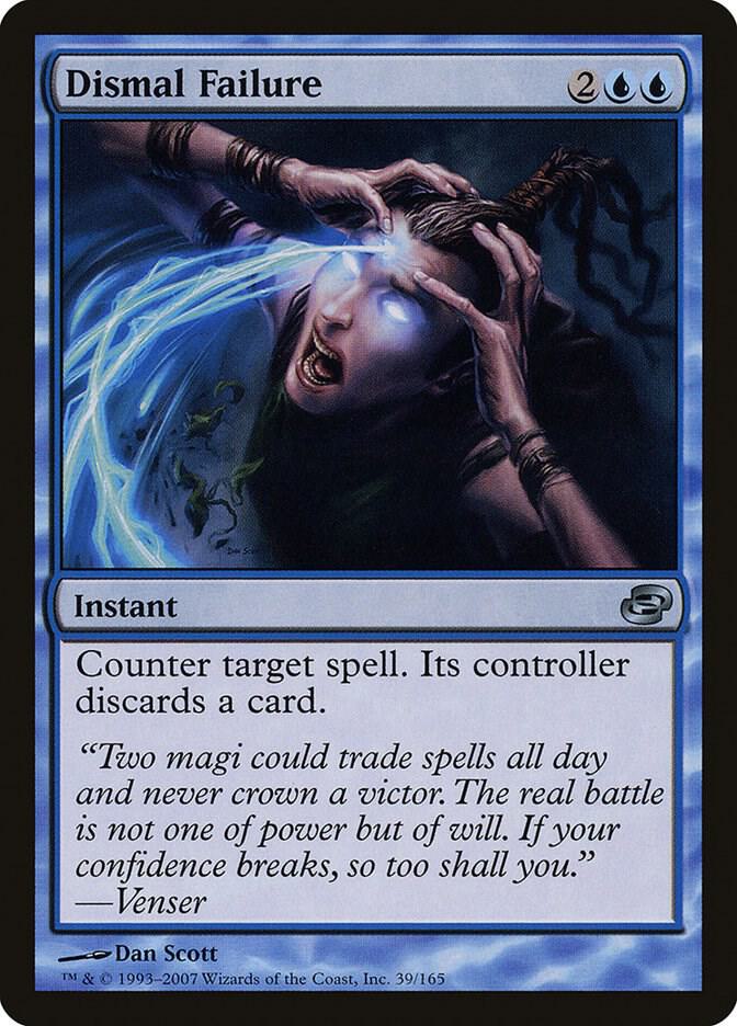 Dismal Failure 39 card from Planar Chaos