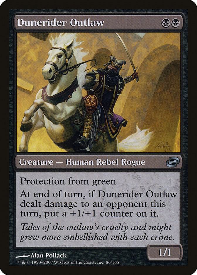 Dunerider Outlaw 86 card from Planar Chaos