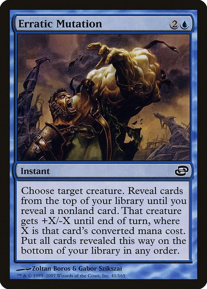 Erratic Mutation 41 card from Planar Chaos