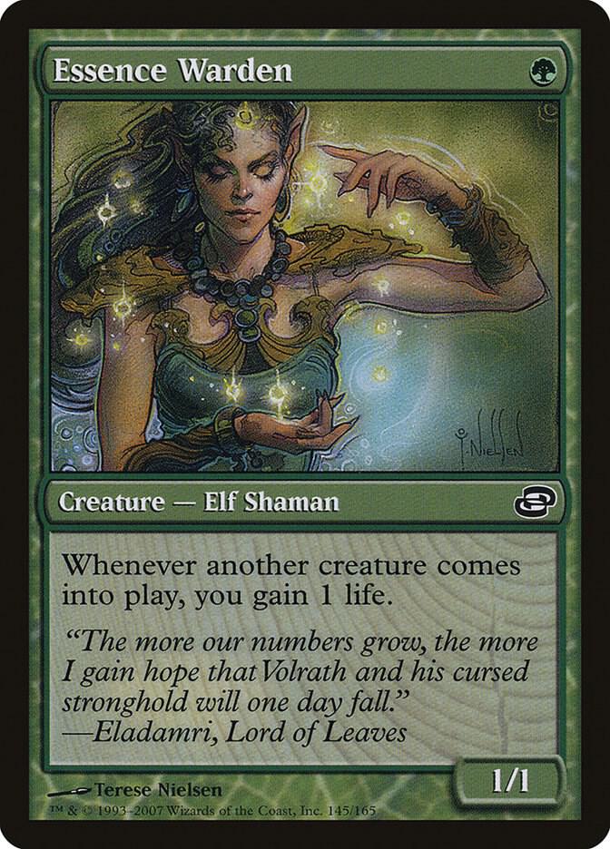 Essence Warden 145 card from Planar Chaos