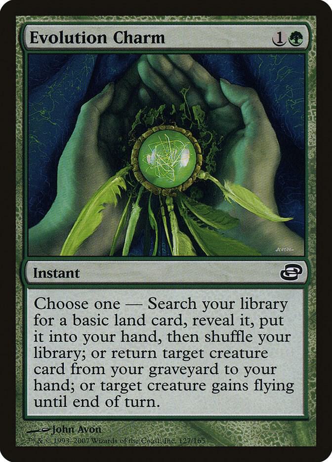 Evolution Charm 127 card from Planar Chaos
