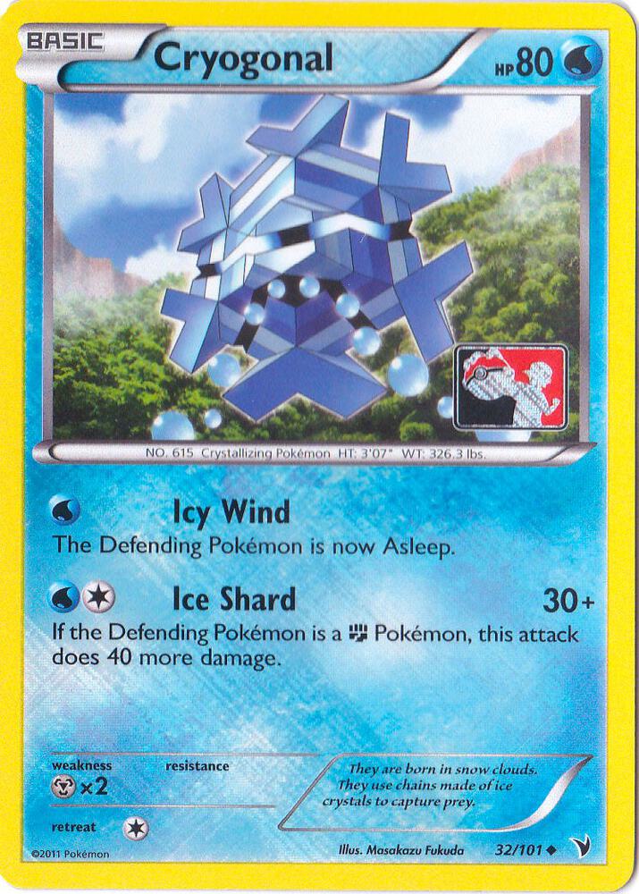 Cryogonal - 32/101 (League Promo) 032/101 card from League & Championship Cards