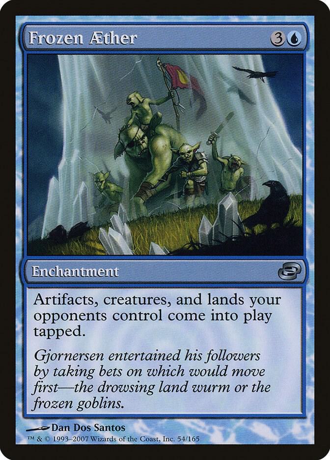 Frozen Aether 54 card from Planar Chaos