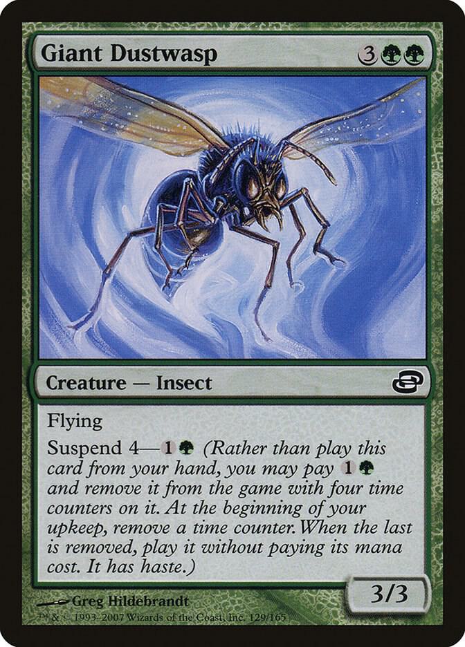 Giant Dustwasp 129 card from Planar Chaos