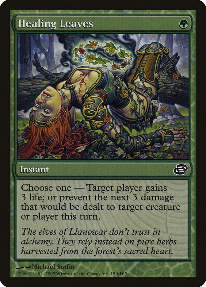 Healing Leaves 150 card from Planar Chaos