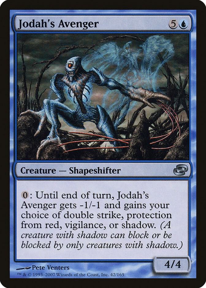 Jodah's Avenger 42 card from Planar Chaos