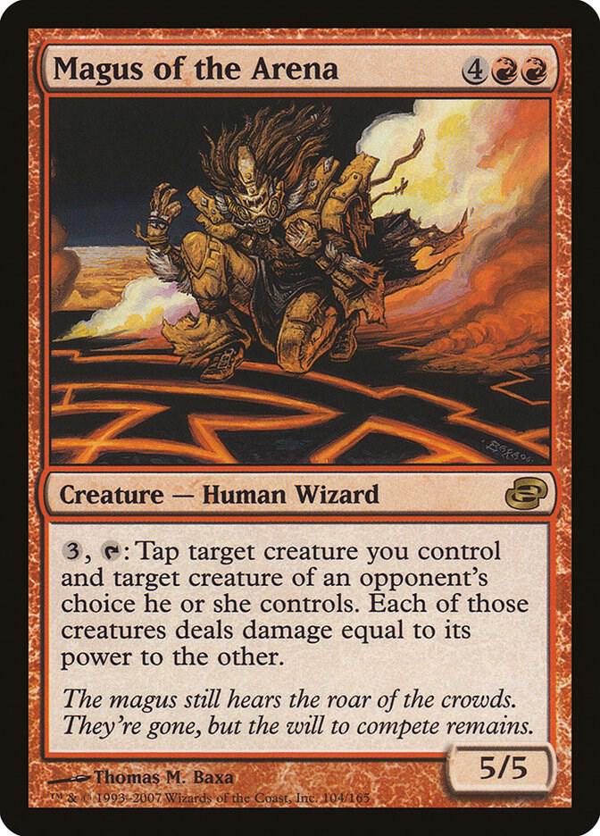 Magus of the Arena 104 card from Planar Chaos