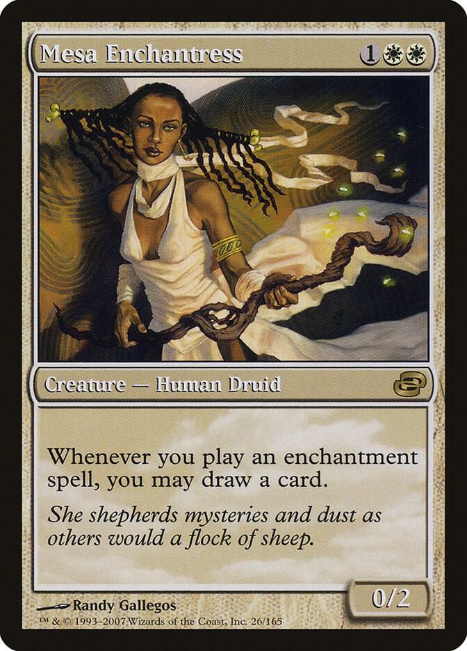 Mesa Enchantress 26 card from Planar Chaos