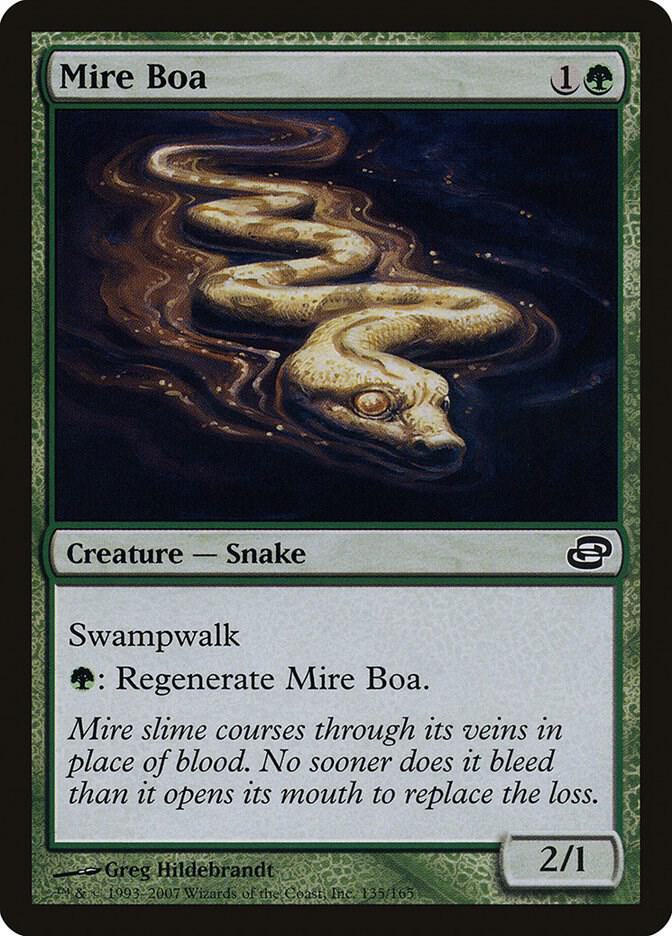 Mire Boa 135 card from Planar Chaos