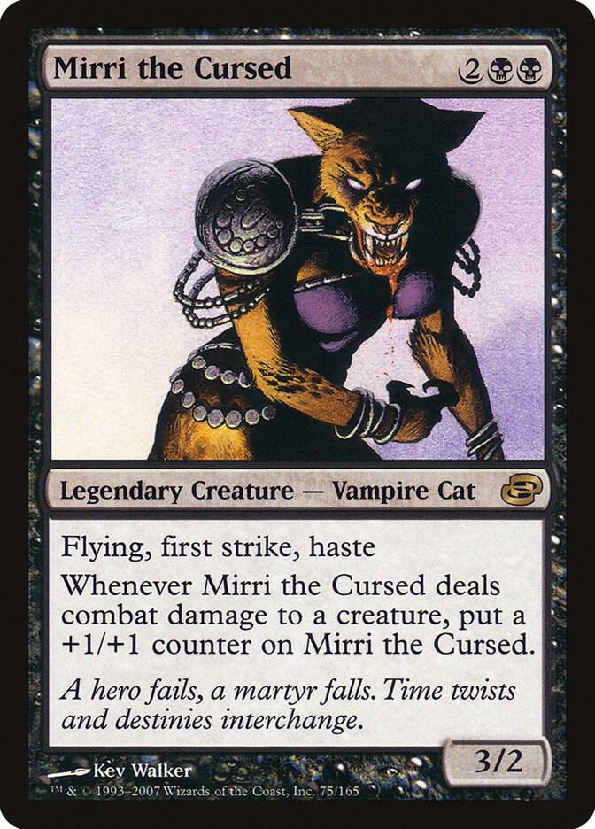 Mirri the Cursed 75 card from Planar Chaos