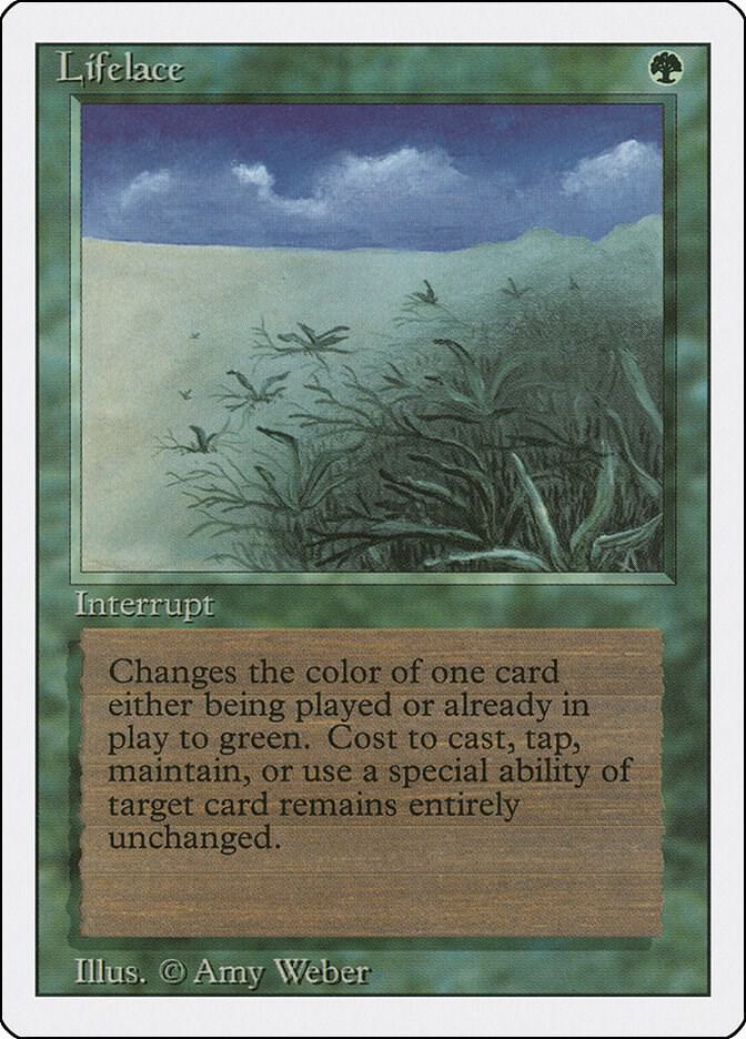 Lifelace card from Revised Edition