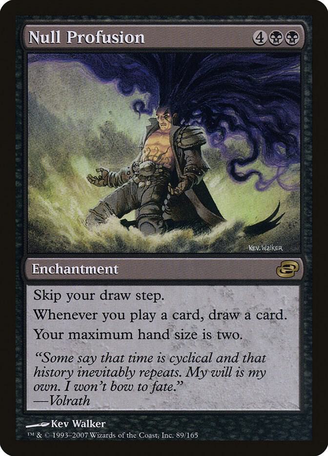 Null Profusion 89 card from Planar Chaos
