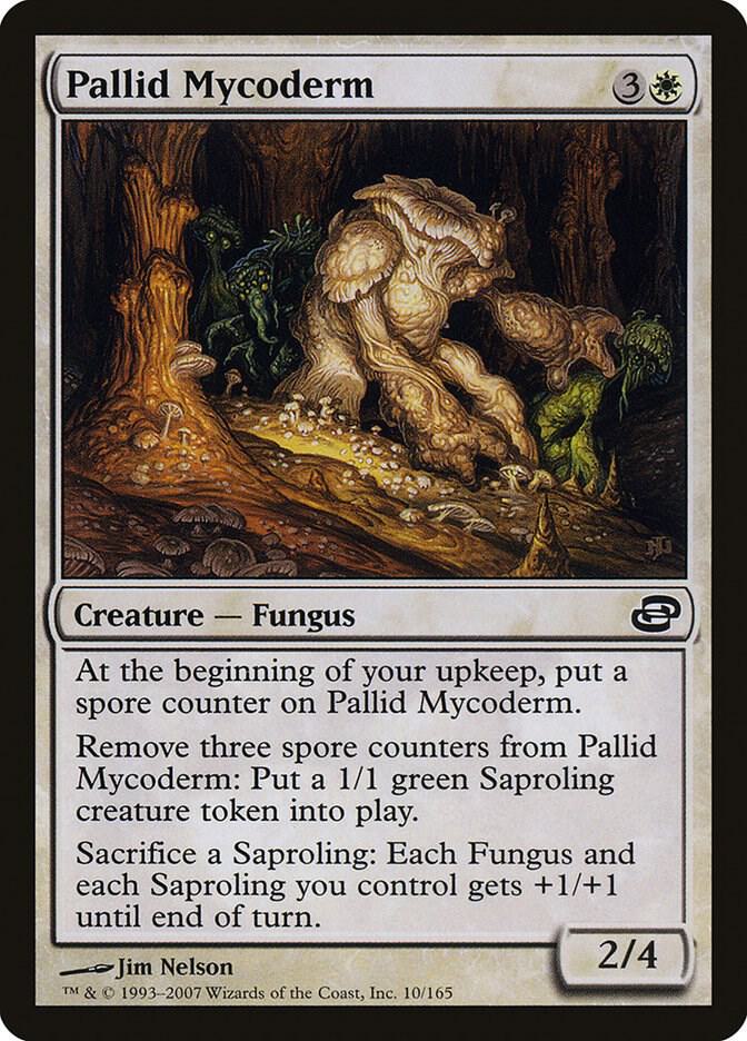 Pallid Mycoderm 10 card from Planar Chaos