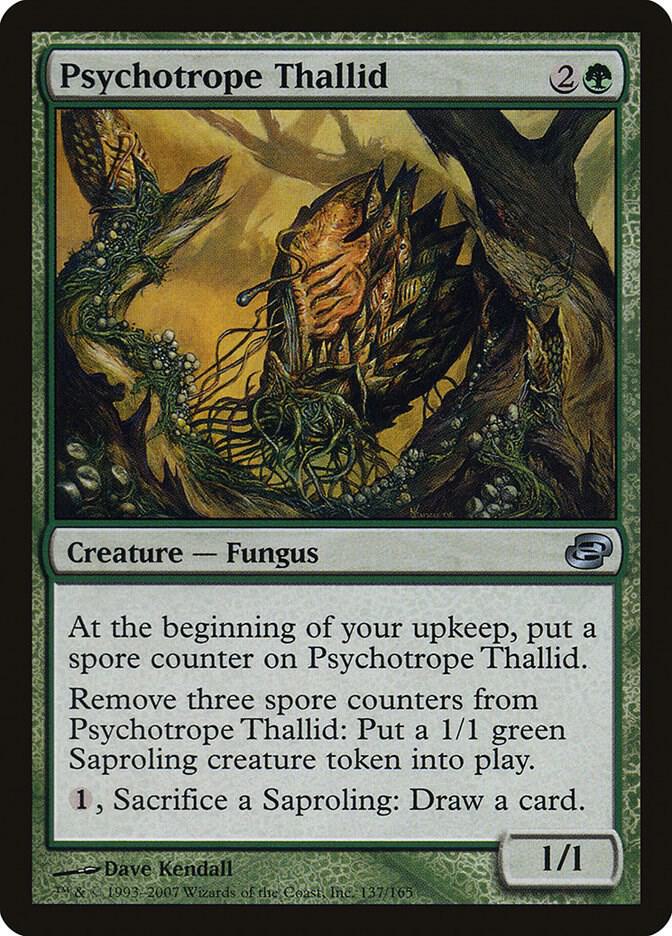 Psychotrope Thallid 137 card from Planar Chaos
